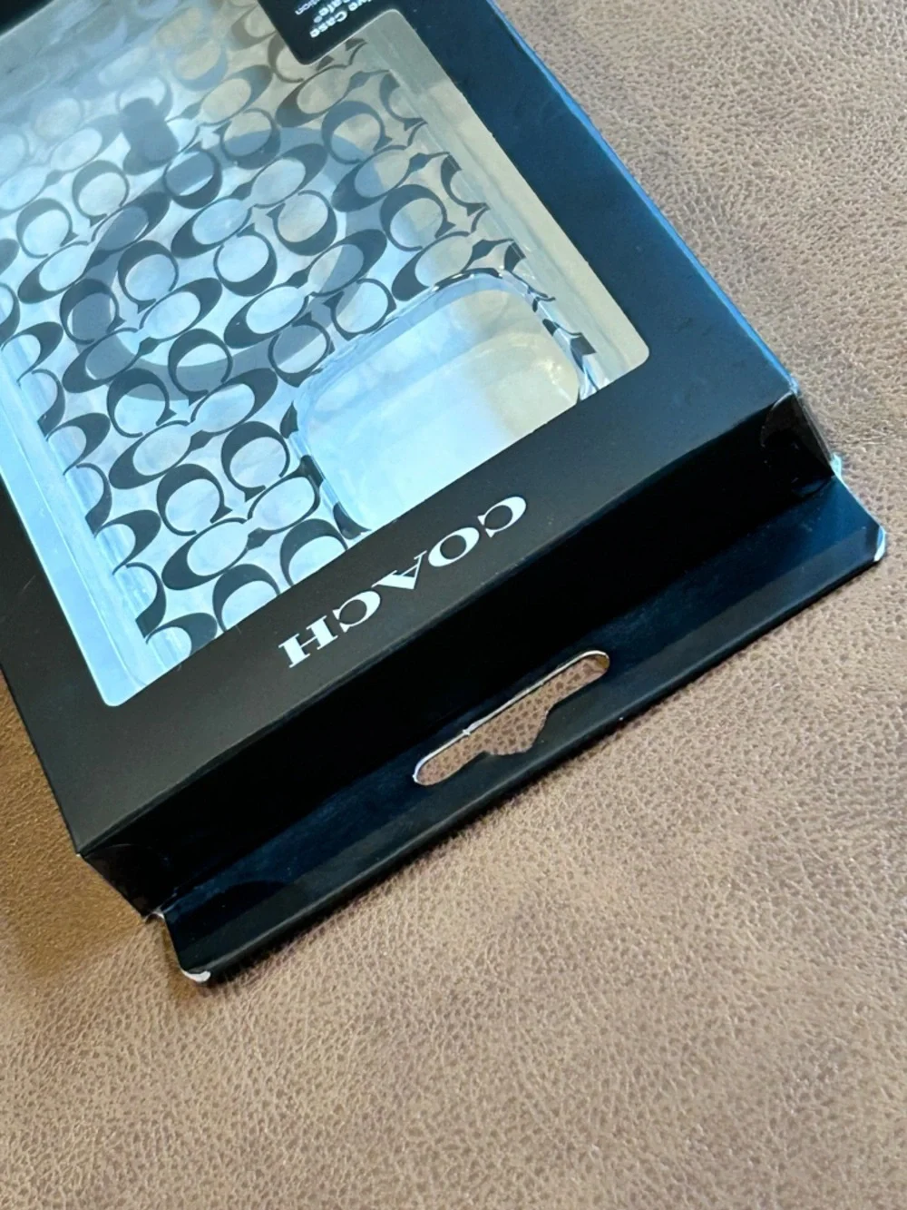 COACH Clear Signature Ombré Monogram Pattern iPhone 16 Pro Max MagSafe Case NIB - Picture 8 of 15